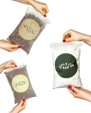 Sada - kokosová rašelina, kůra a perlit