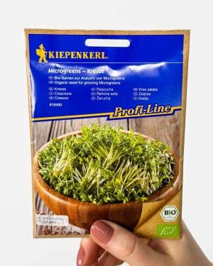 Semínka pro pěstování klíčků – Zahradní řeřicha (Lepidium sativum) (60 g)