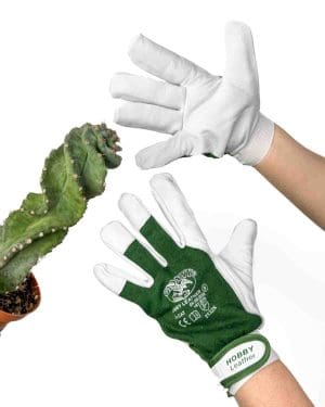 Kožené rukavice pro kaktusy a růže