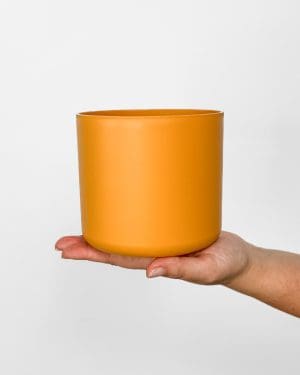 Ono květináč - žlutý (M) - 12,5 cm