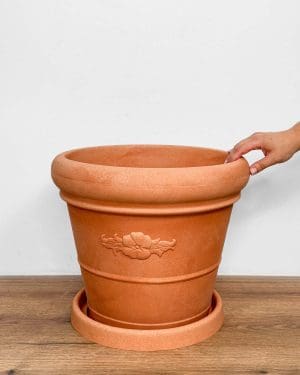 Terra květ květináč s podstavcem (XXXL) - 35 cm