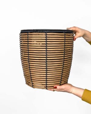 Košík z recyklovaného plastu (XXL) - 26,5 cm