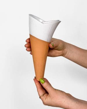 Vuvu - Bílá (keramický zvlhčovač půdy)