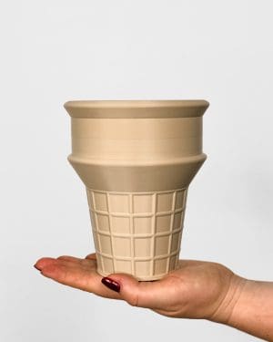 Džungle květináč kornout (S) - 10,5 cm