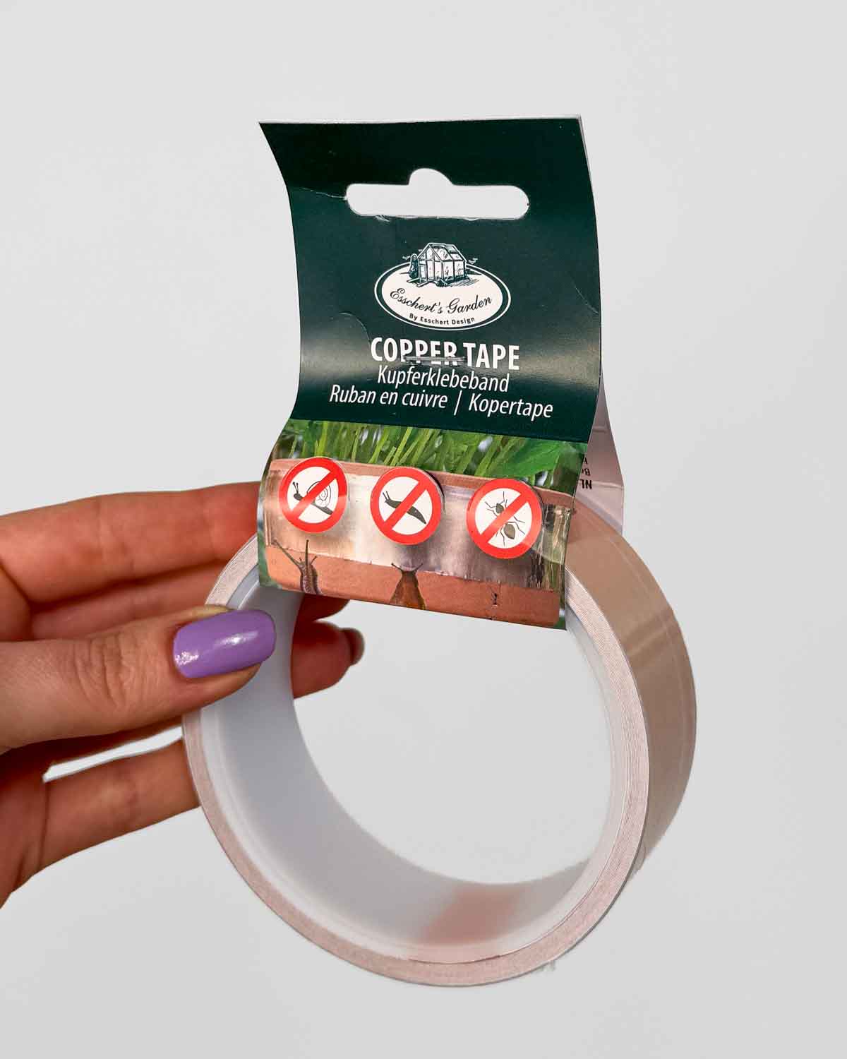 Měděná páska proti slimákům (5 m)